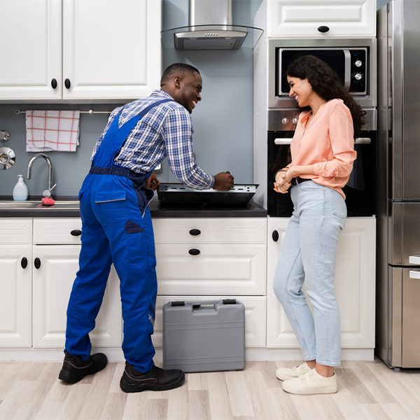 can you provide an estimate for cooktop repair before beginning any work in Murphy TX